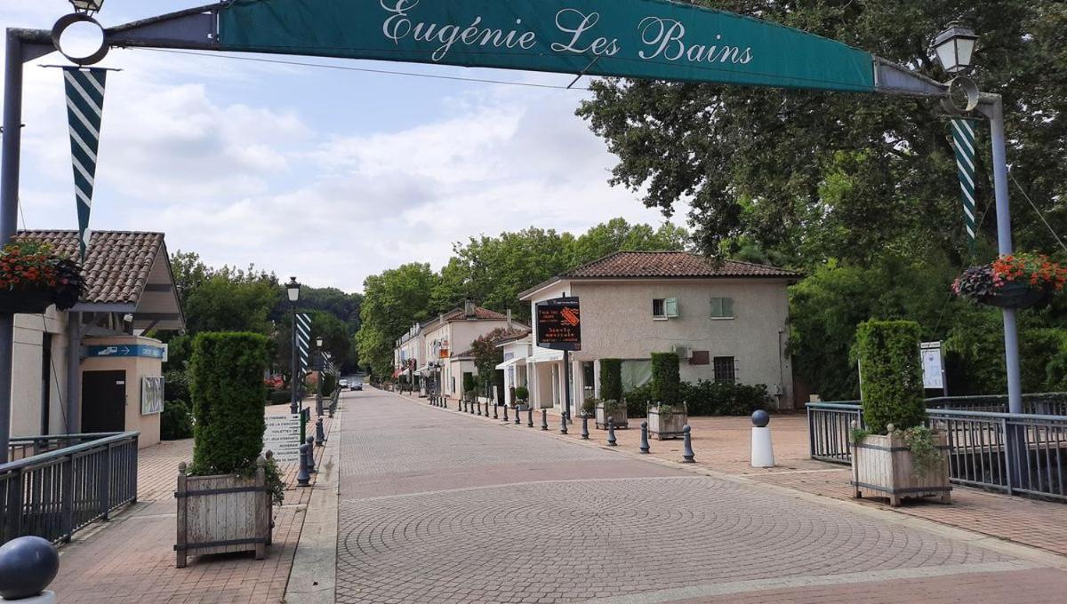 Les Albizias 5 Apartman Eugénie-les-Bains Kültér fotó